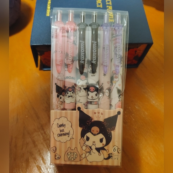 Kuromi Gel Pen Set - Picture 2 of 2